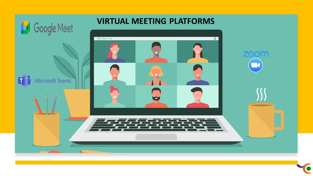 Most used Platforms for online meetings